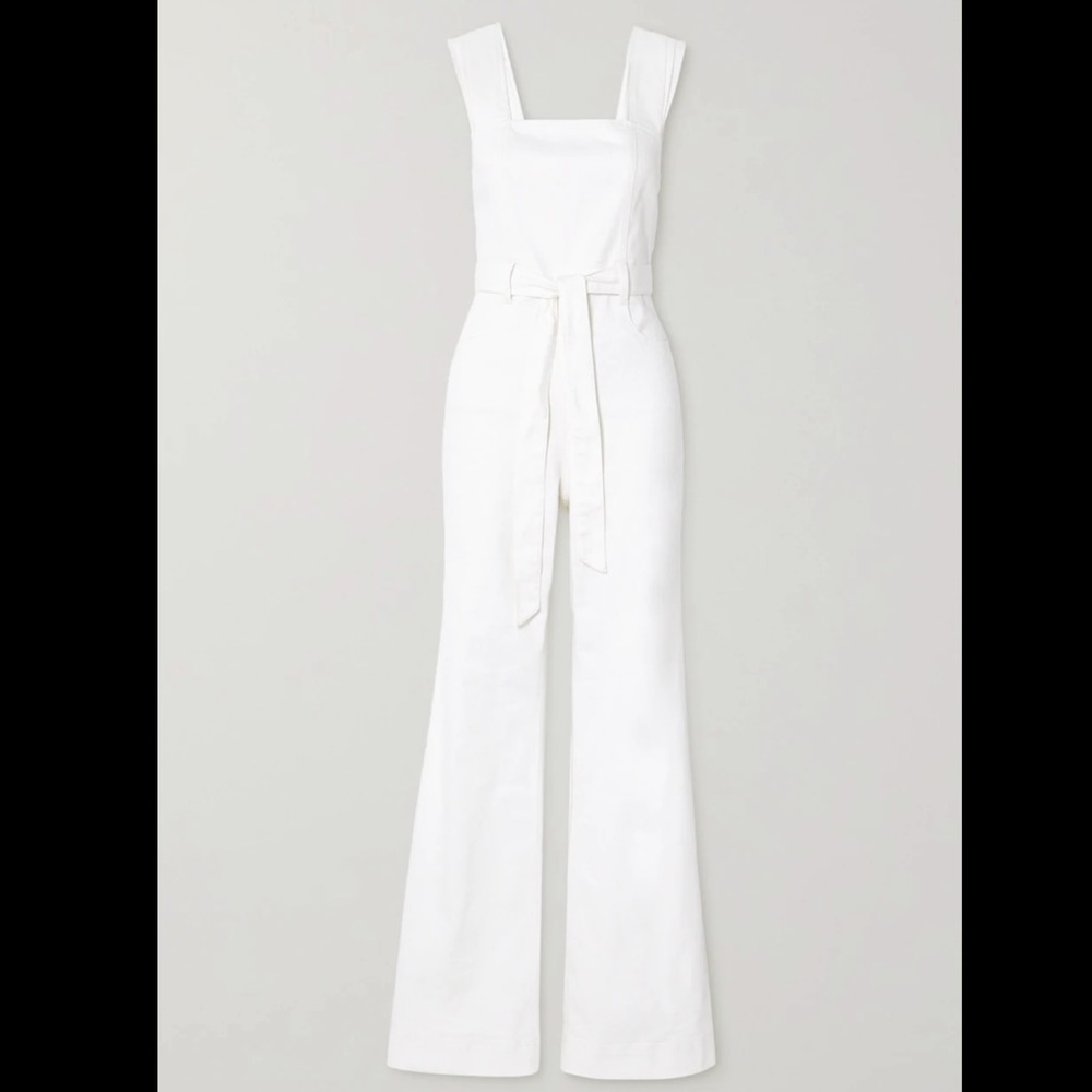 Alice + Olivia white jumpsuit never worn